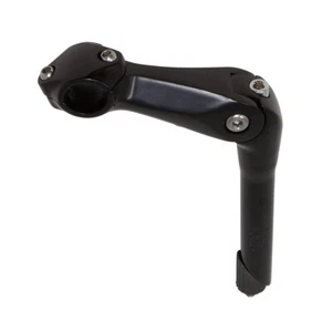 Bike Adjustable Alloy Stem 22.2mm Black - Picture 1 of 3