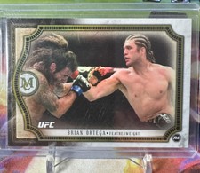 2018 Topps UFC Museum Collection Base Set #32 Brian Ortega RC /75