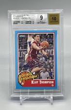 ❤️2011-12 Fleer Retro Klay Thompson Rookie Sensation RC BGS 9 Auto 10 Warriors