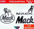 Mack Trucks Stickers Printed Decals, For Truck, Car, Tool Box, Man Cave, Bar