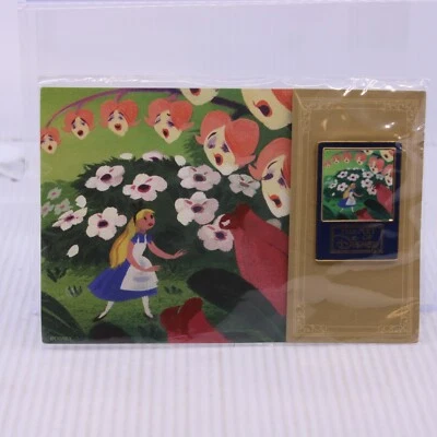 Pin B4 Disney Japón Mall Alicia en el País de las Maravillas El Arte de Disney Foto 1 de 2