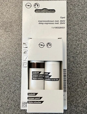 Lackstift original Opel Espressobraun 204V   95528431  GYO  /  Mokka-A - Bild 1 von 4