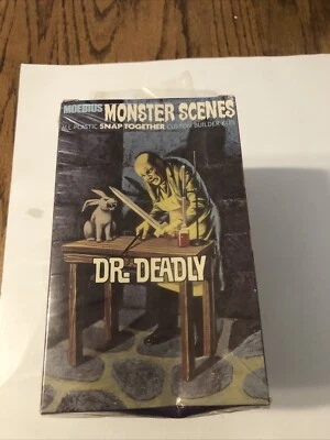 MONSTER SCENES DR. DEADLY PLASTIC MODEL **BOX ONLY** - Image 1 of 4