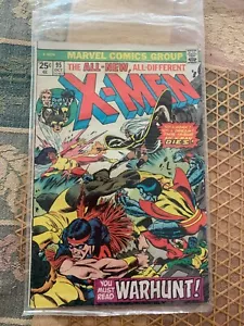 all new X-Men #95 VF WARHUNT!" Death of Thunderbird (Marvel, 1975) - Picture 1 of 4