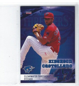 2022 Clearwater Threshers (Single A-Philadelphia Phillies) Eiberson Castellano