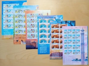 2006 Guernsey - Serie completa 6 Foglietti Europaa MNH** - Picture 1 of 3