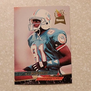 Tarjeta de fútbol Fleer Ultra 1993 radiocontrol novato O. J. MCDUFFIE #259 - Imagen 1 de 2