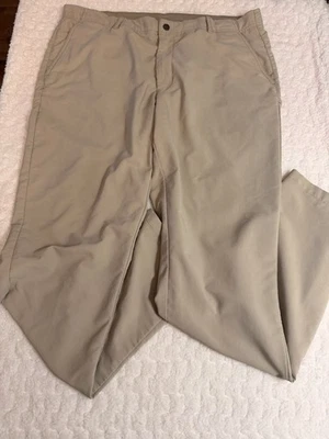 Greg Norman Golf Pants 38/34 (33) Performance Stretch Tan. H2 - Image 1 of 4