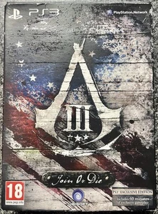 Assassins Creed III Join Or Die Edition - Sony PS3 Supplied In Original Box - Picture 1 of 5