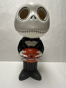 THE NIGHTMARE BEFORE CHRISTMAS JACK SKELLINGTON LIGHT UP PLASTIC FIGURE 14” - Picture 1 of 9