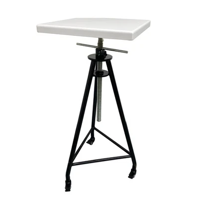 Plataforma de escultura de arcilla cerámica de 15x15 pulgadas herramientas giratorias altura de elevación 35-45 pulgadas Foto 1 de 4