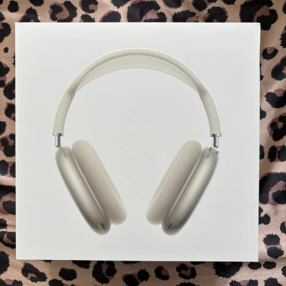 Apple AirPod Max Starlight USB-C Portable Bluetooth Headphones - Image 1 of 4