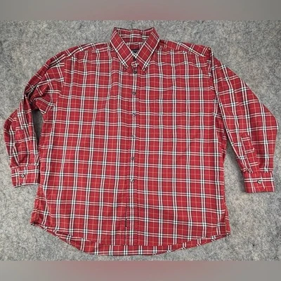 Burberry | Camisa a cuadros London Red Nova Check | Talla XXL para hombre Foto 1 de 4