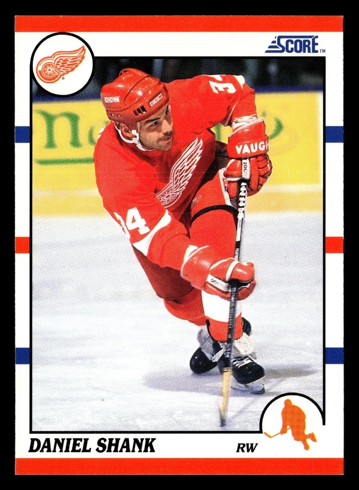 1990-91 Score - Daniel Shank #377 (RC) - Image 1 of 2