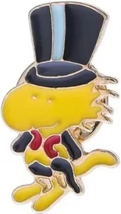 PEANUTS Woodstock Pin Anstecker. Größe (ca.): 1,5cm x 2,5cm. Legierung. Gelb. - Bild 1 von 2