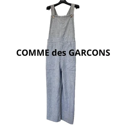 USED COMME DES GARCONS ROBE CHAMBRE OVERALLS IN GREY WOOL GOOD - Image 1 of 4