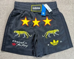 Pantalones Cortos Adidas GFX In The Ring Gráfico Bordado Estampado Leopardo Talla Grande - Imagen 1 de 11