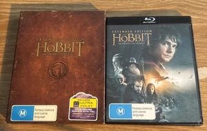 The Hobbit - An Unxpected Journey Extended Edition Blu-ray + DVD (5 Disc) - Picture 1 of 5