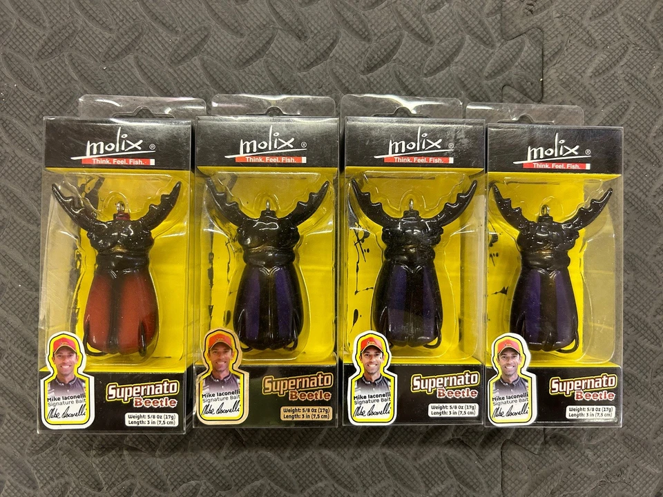 Señuelos de pesca Molix Supernato Beetle Mike Iaconelli Signature Bait Foto 1 de 1