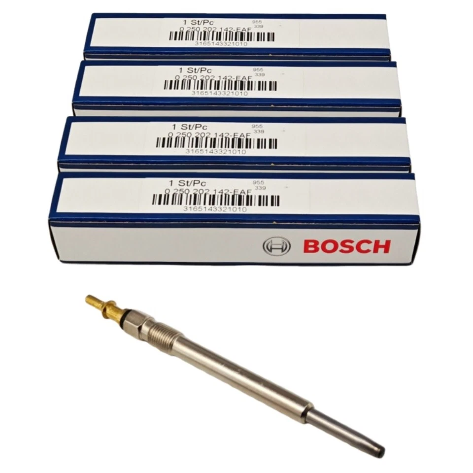 4Pcs Glow Plug Set 0250202142 Fits For Bosch Dodge Sprinter Freightliner Diesel - Imagem 1 de 4