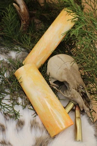 Premium camel bone knife handle scale pair | 5x1.5x1/4 | | high quality aged - Picture 1 of 6