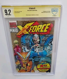 💥 X-Force #1 (1991) — Second Printing — CBCS 9.2 — Signed by Fabian Nicieza — - Picture 1 of 9