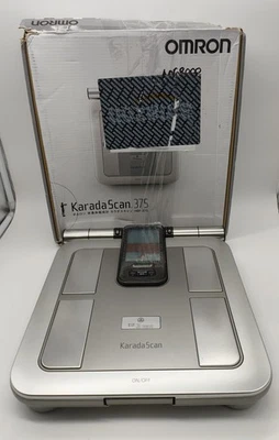 Escala de composición corporal Omron HBF-375 Karada Scan - Importación japonesa Foto 1 de 4