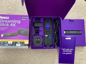 ROKU 4K TV Streaming Stick. Boxed - Picture 1 of 5