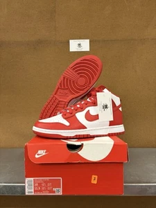 Brand New Nike Dunk High Retro Championship Red White Men Size 10 DD1399-106 DS - Picture 1 of 7
