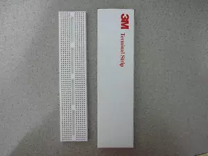 Electronics Project Breadboard 128 5 tie-point Terminals Strip (2 rows of 64) 3M - Picture 1 of 1