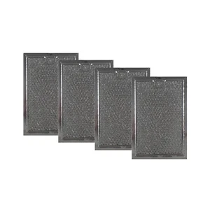 Compatible GE WB06X10125 WB6X10125 WB6X486 Microwave Grease Mesh Filters 4 Pack - Picture 1 of 7