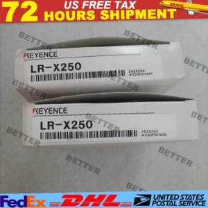 1PC New Keyence LR-X250 Laser Sensor LRX250 In Box Brand new Free Shipping - Picture 1 of 5