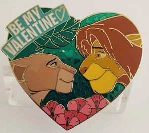 EXCLUSIVO DEL ELENCO DISNEY WDI~SIMBA & NALA (REY LEÓN)❤️DÍA DE SAN VALENTÍN❤️ PIN LE 250 - Imagen 1 de 5