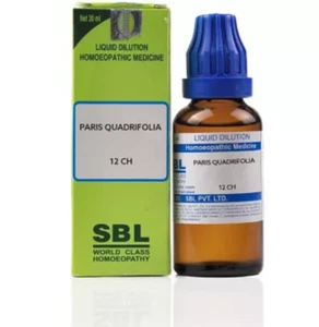 SBL Paris Quadrifolia 12 CH Liquid Dilution Homoeopathic Medicine 30 ml T880 - Picture 1 of 5