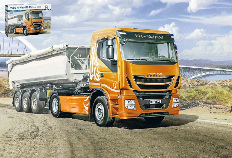 IVECO HI-WAY 480 E5 LOW ROOF KIT 1:24 - Immagine 1 di 1
