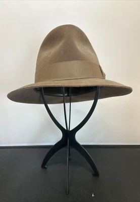 Chapéu Golden Gate Vintage Company Coleção Internacional Marrom Grande Lã FS - Imagem 1 de 4
