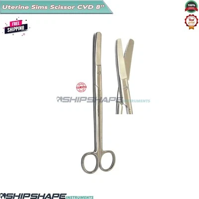 Surgical Dissecting/Operating Sims Uterine Bandage Scissor 8 Trim Suture Scissor - Image 1 of 4