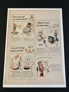 Anuncio vintage 1945 - Cisne - Imagen 1 de 1