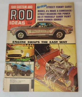 1968 1001 Custom & Rod Ideas Magazine: Engine Swaps The Easy Way/Model A's - Image 1 of 4