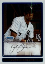 2009 Bowman Chrome Prospects Baseball #BCP70 Justin Greene 