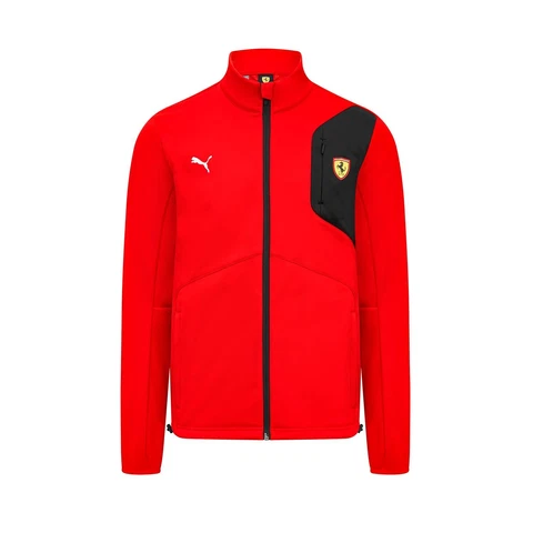2023 Logo Ferrari F1 Mens Softshell Jacket Red size M Cover