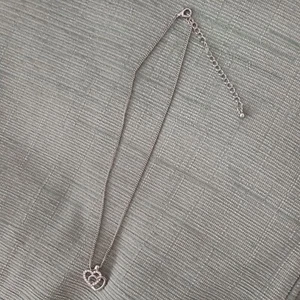 Silver Double Heart Necklace, perfect for a loved one ❤️ - Picture 1 of 3