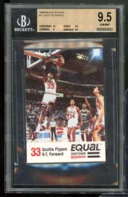 Tarjeta Scottie Pippen 1989-90 Bulls igual B #11 BGS 9,5 (10 9,5 9,5) Foto 1 de 2