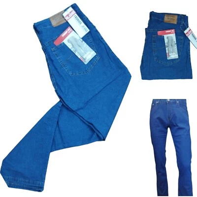 Jeans uomo Paladino taglie pantalone leggero estivo elasticizzato vita alta