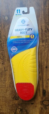 Plantillas acolchadas de espuma viscoelástica para botas de alta resistencia Sofcomfort para hombre 7-13, un par Foto 1 de 3