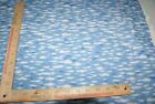 Blue Clouds Seattle Bay Fabric Cotton Sewing Quilting 1 Yd +25&quot; W Fast Shipping