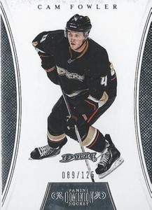 2013-14 Dominion Hockey Panini CAM FOWLER #3 089/125 #/125 Anaheim Ducks