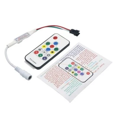 14Key SP103E DC5V/12v WS2801 WS2812B 2811 Mini Digital RGB LED Strip Controller - Image 1 of 4
