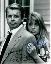 JERI RYAN and WILLIAM DEVANE signed 8x10 NIGHTMARE IN COLUMBIA COUNTY photo
