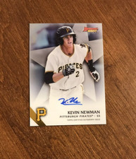 Kevin Newman 2015 Bowman's Best Auto B-15-KN Pittsburgh Pirates